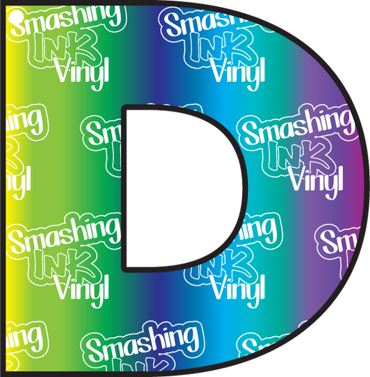 Letter D - Laser Cut Blanks (I4A)