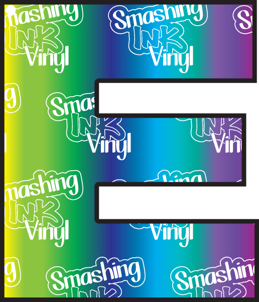 Letter E - Laser Cut Blanks (I5A)