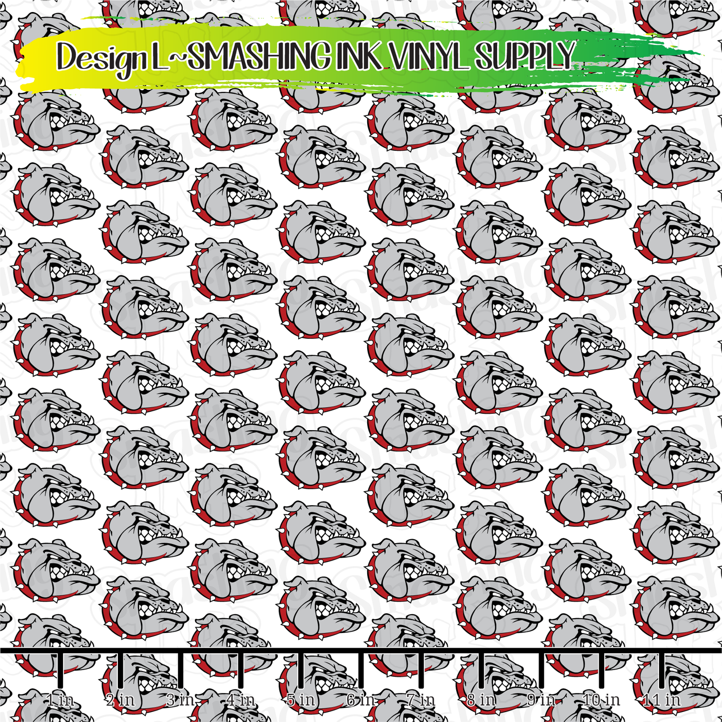 Nampa Bulldogs ★ Printed Vinyl Sheets | Faux Leather | Laser Safe