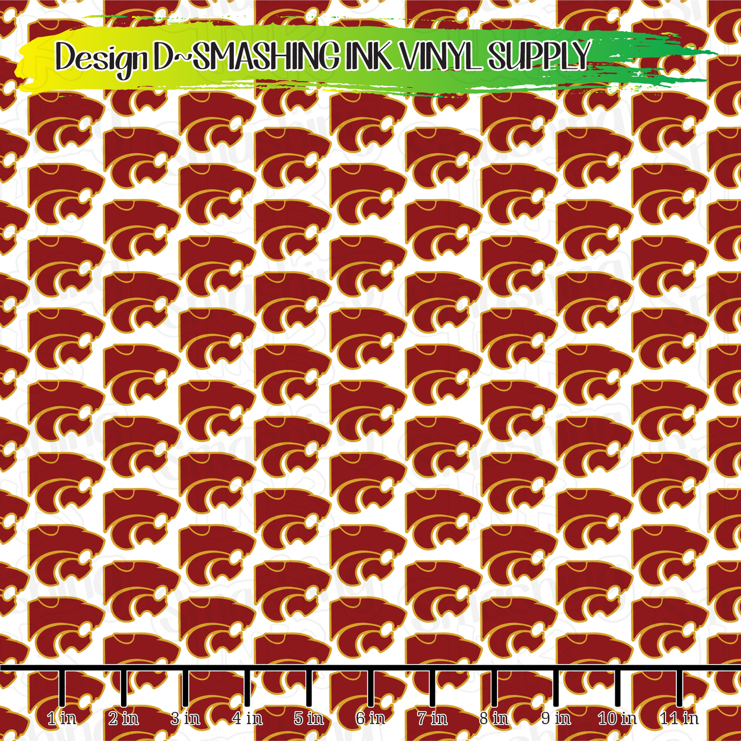 Columbia Wildcats ★ Printed Vinyl Sheets | Faux Leather | Laser Safe