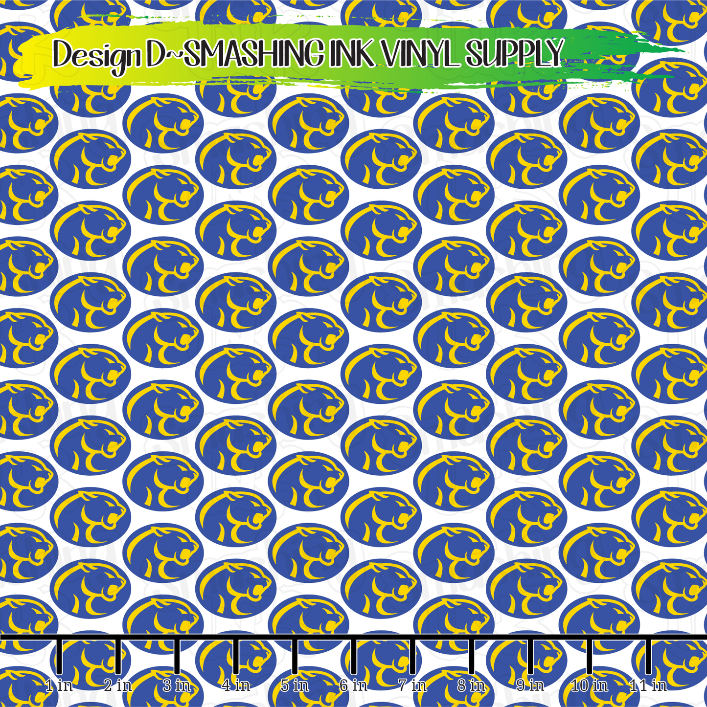 Caldwell Cougars ★ Printed Vinyl Sheets | Faux Leather | Laser Safe