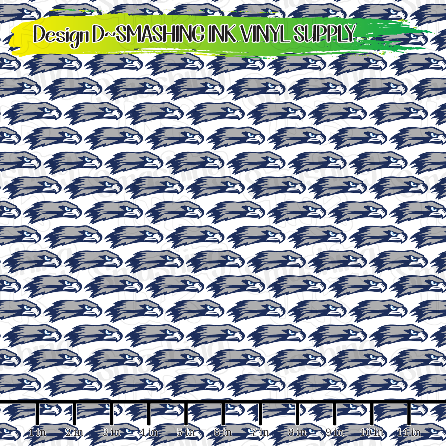 Skyview Hawks ★ Printed Vinyl Sheets | Faux Leather | Laser Safe