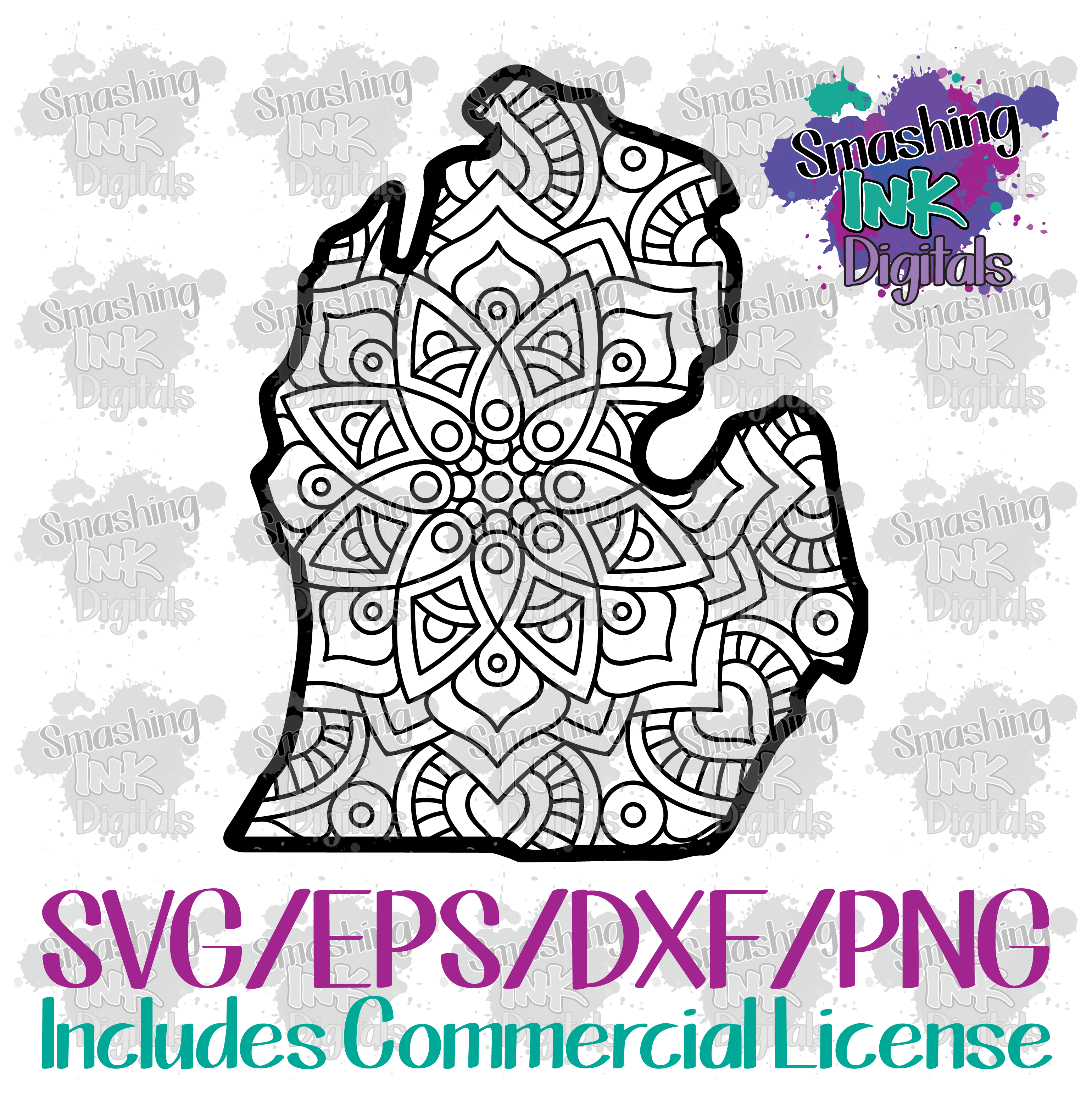 Michigan Mandala - SVG Cutting File – Smashing Ink Vinyl