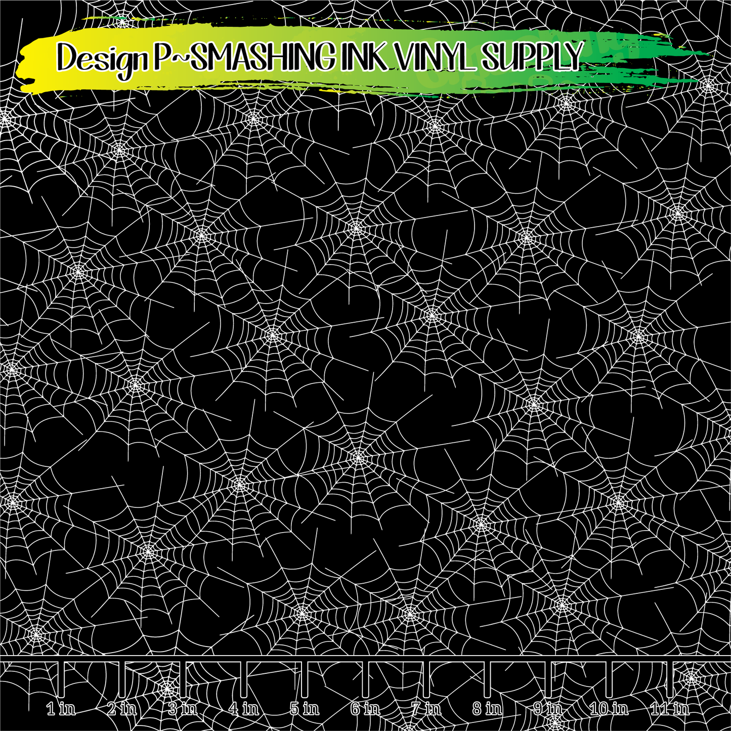 Spider Webs ★ Printed Vinyl Sheets | Faux Leather | Laser Safe