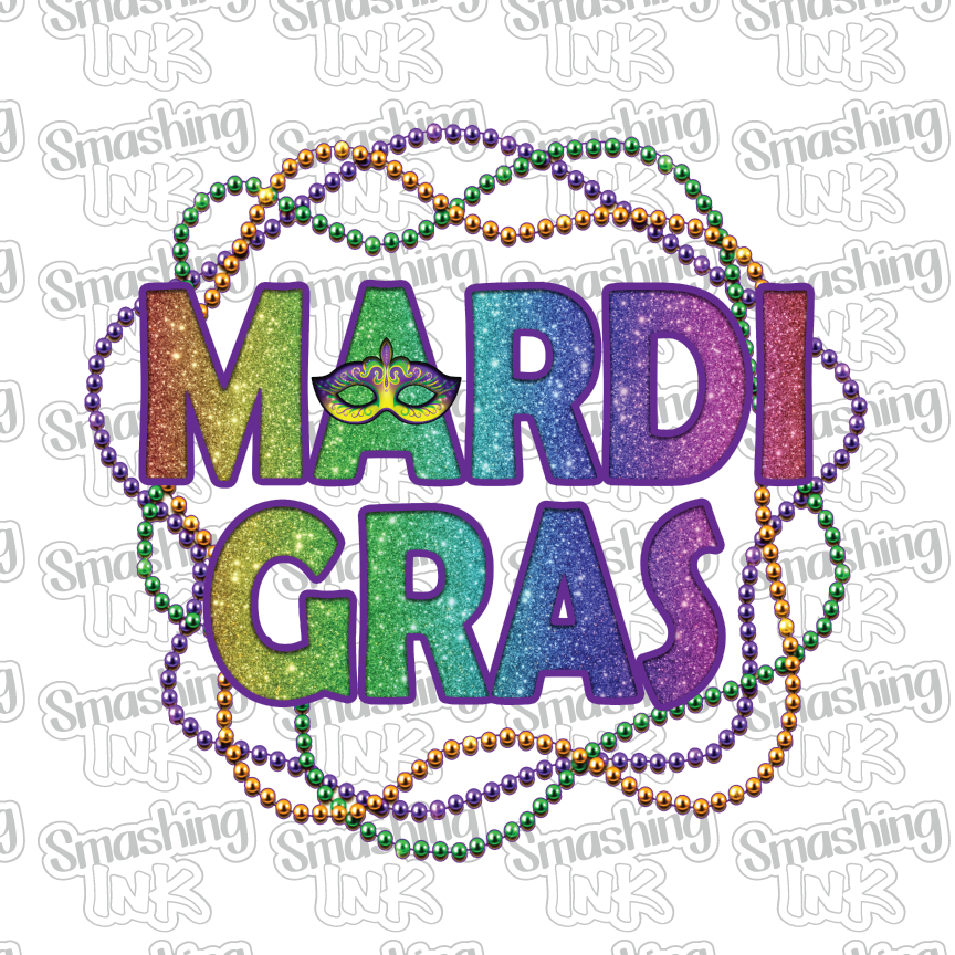 Mardi Gras Printable Stickers for Print and Cut