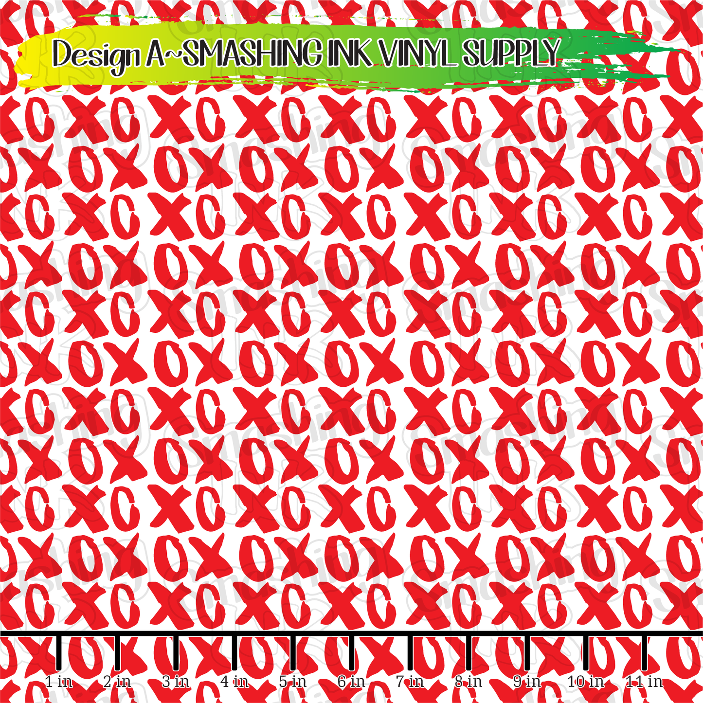 XOXO ★ Pattern Vinyl | Faux Leather | Sublimation (TAT 3 BUS DAYS)