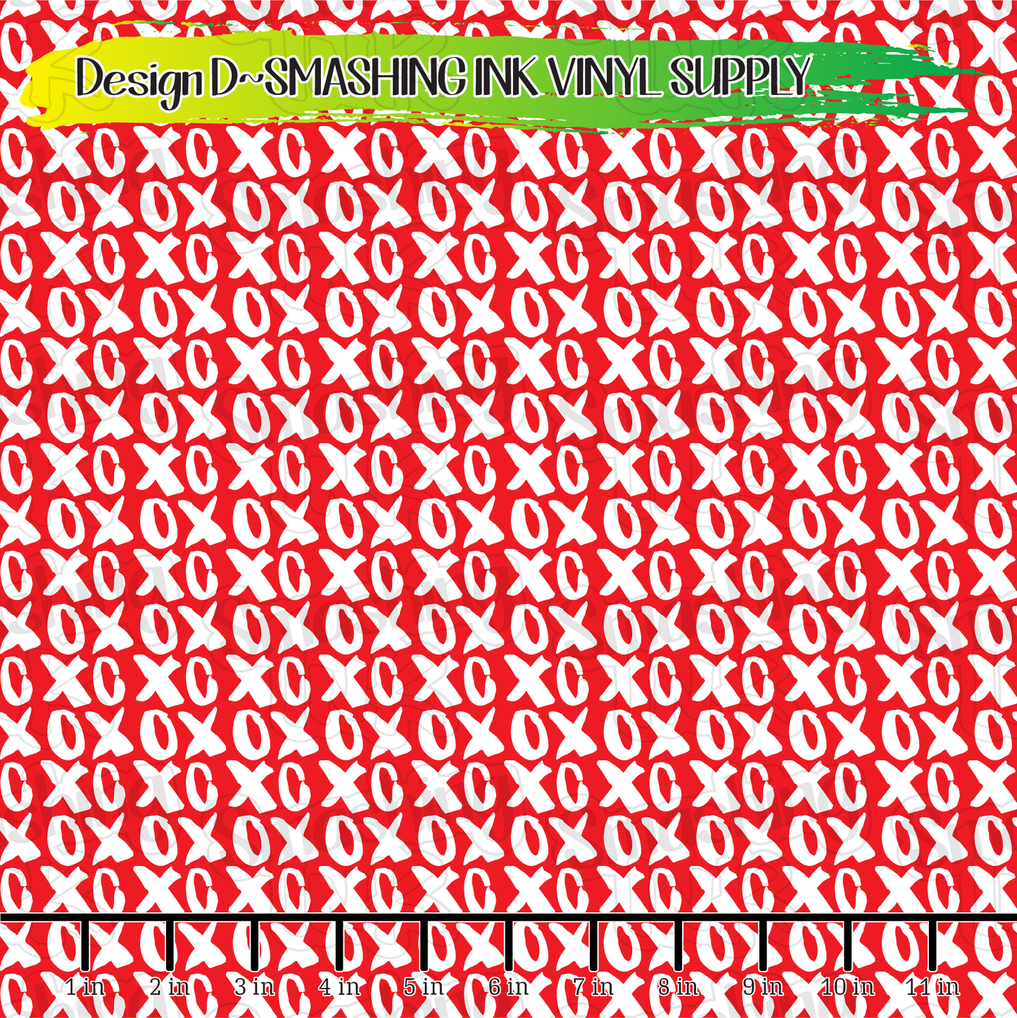 XOXO ★ Printed Vinyl Sheets | Faux Leather | Laser Safe