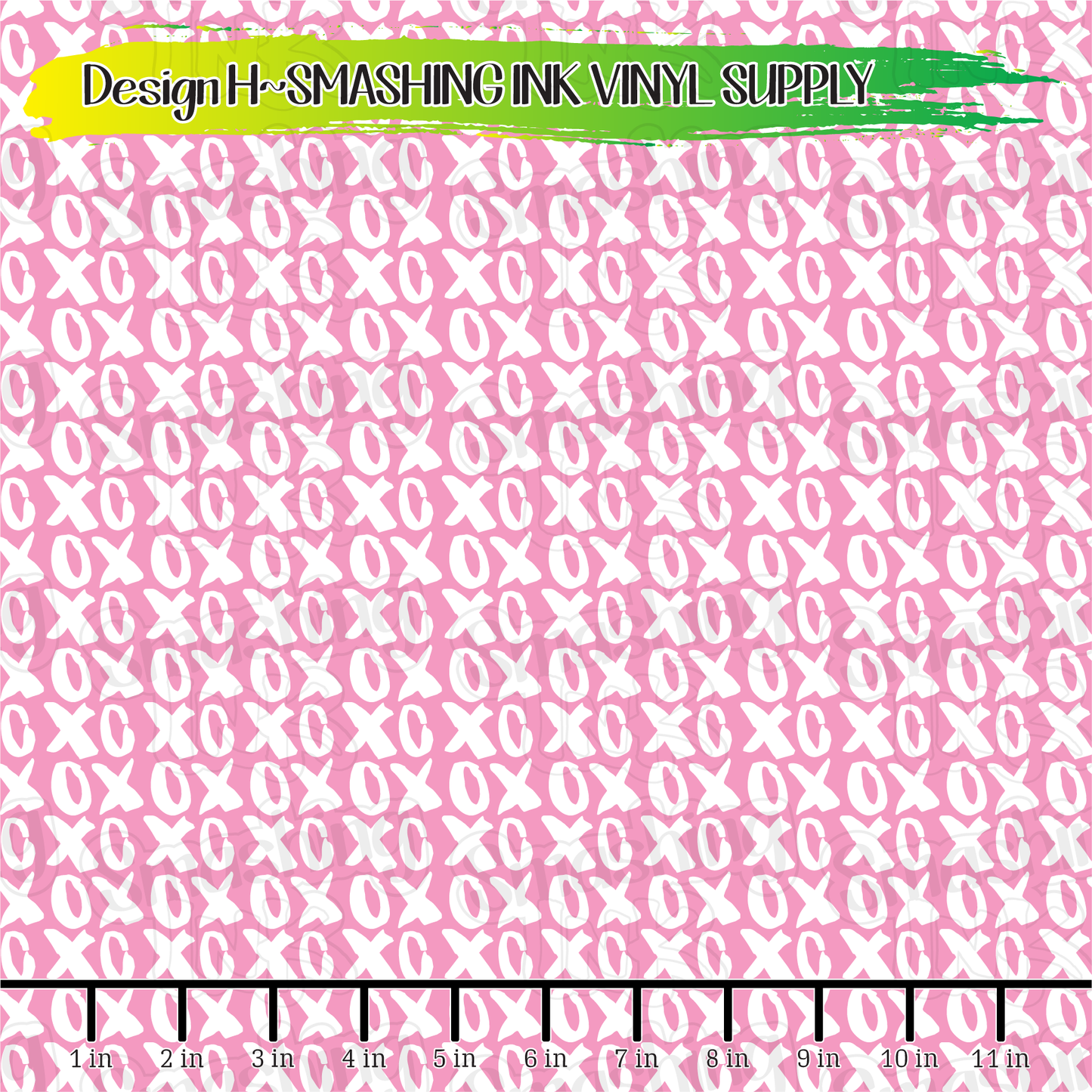 XOXO ★ Printed Vinyl Sheets | Faux Leather | Laser Safe