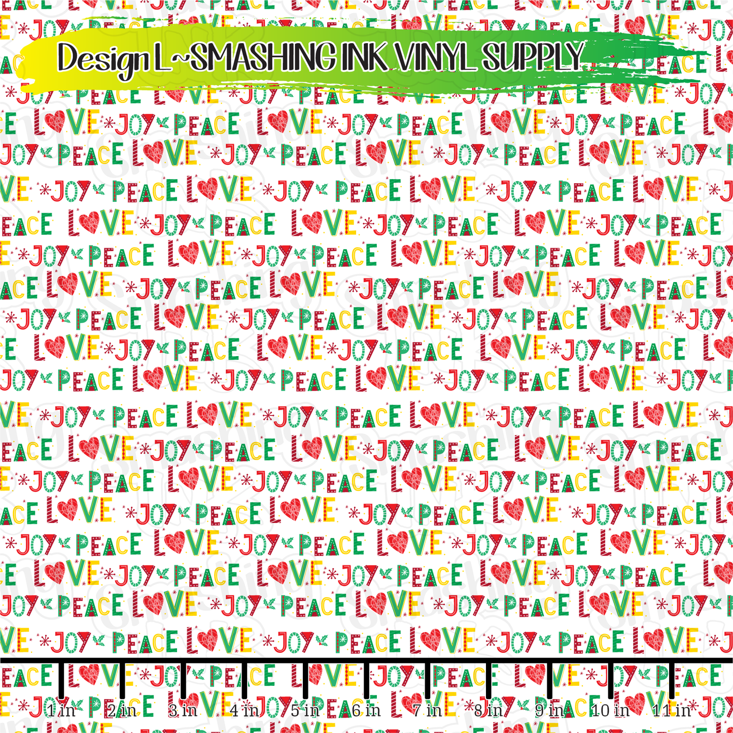 Christmas Wording - Printed Vinyl Sheets | Faux Leather | Laser Safe