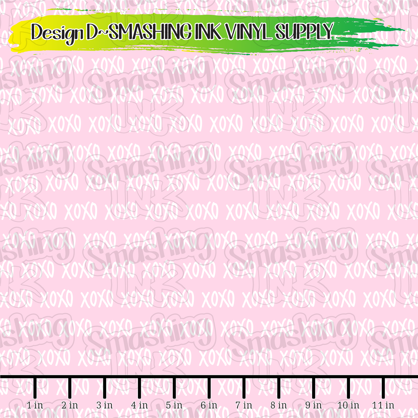 XOXO ★ Printed Vinyl Sheets | Faux Leather | Laser Safe