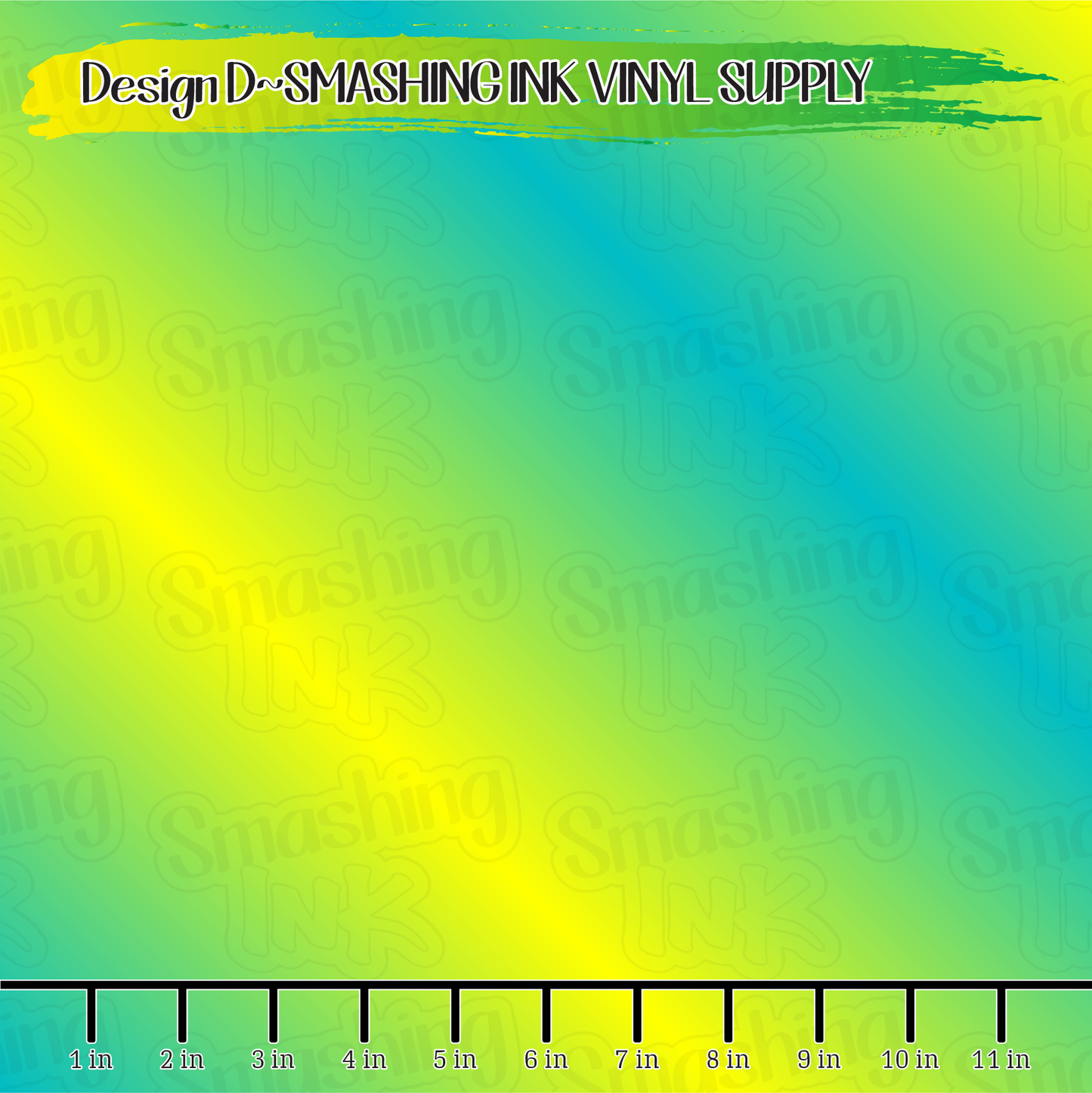 Green Yellow Ombre ★ Printed Vinyl Sheets | Faux Leather | Laser Safe