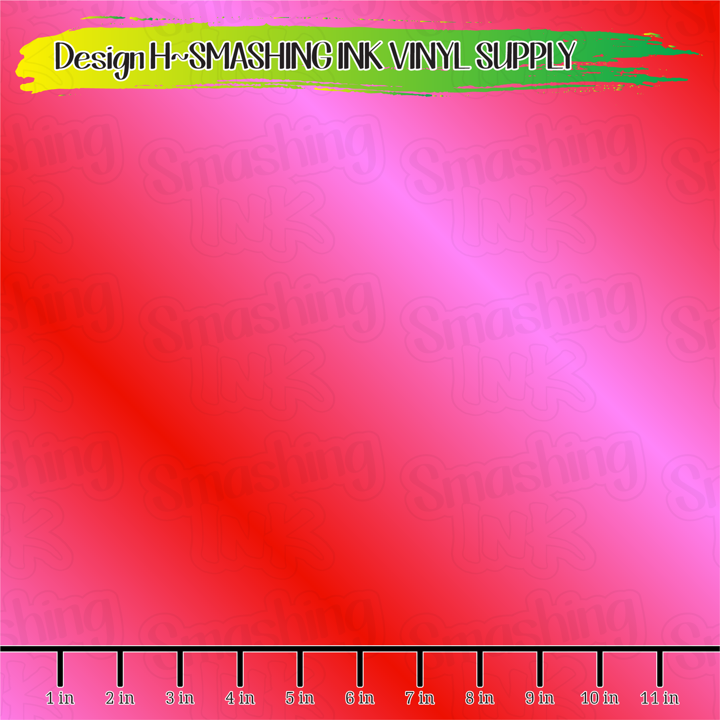 Pink Red Ombre ★ Printed Vinyl Sheets | Faux Leather | Laser Safe