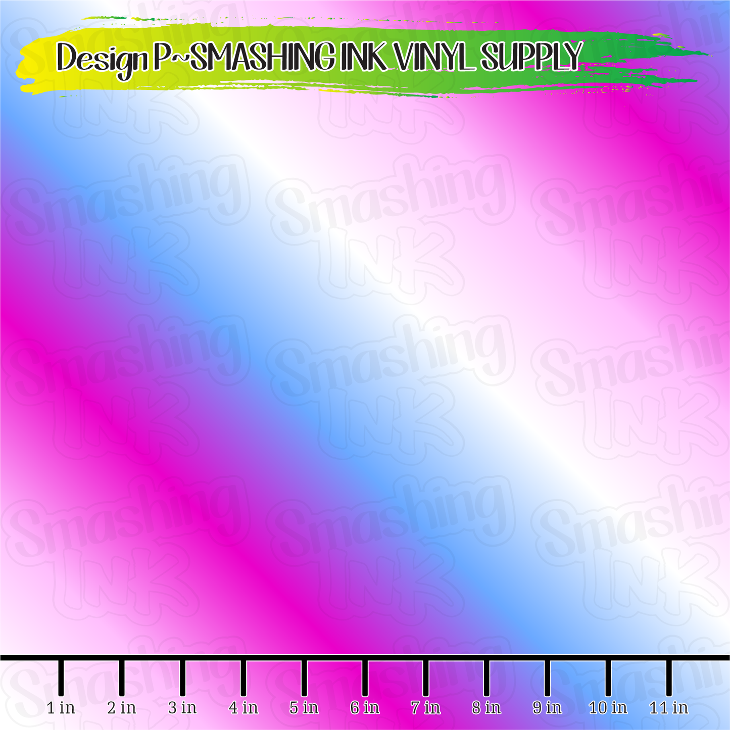 Pink Blue Ombre ★ Printed Vinyl Sheets | Faux Leather | Laser Safe