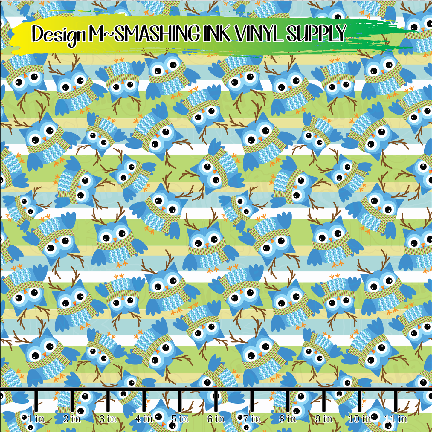 HORNEY OWLS ★ Printed Sheets | Faux Leather | Laser Safe