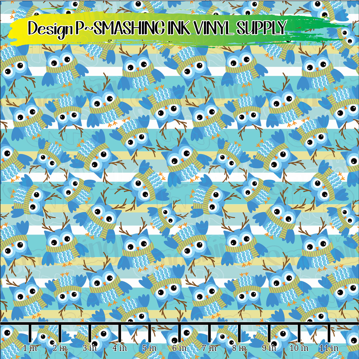 HORNEY OWLS ★ Printed Sheets | Faux Leather | Laser Safe