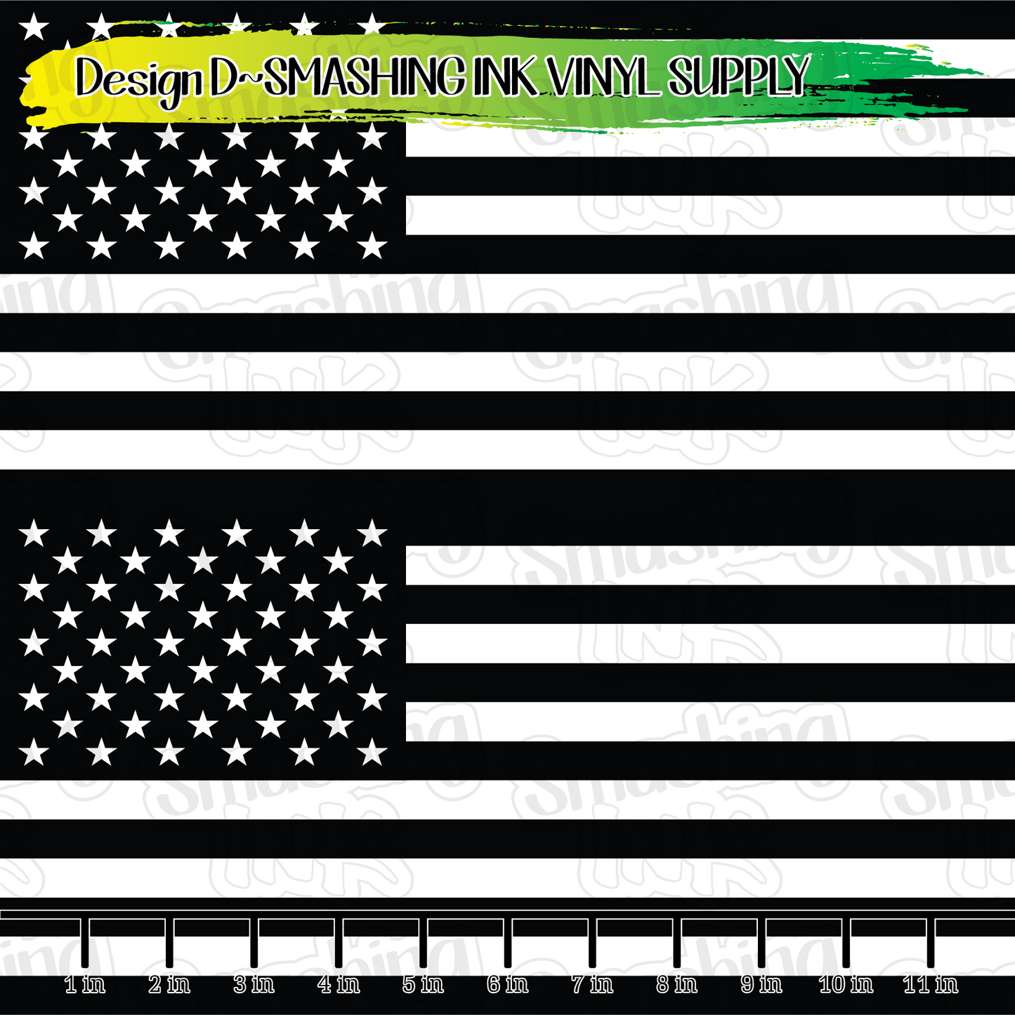 Black and White Flags ★ Printed Vinyl Sheets | Faux Leather | Laser Safe