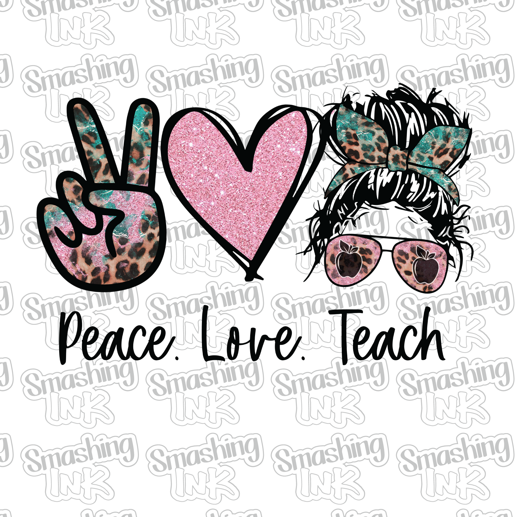 Peace love Ready to Press Sublimation and DTF Transfer