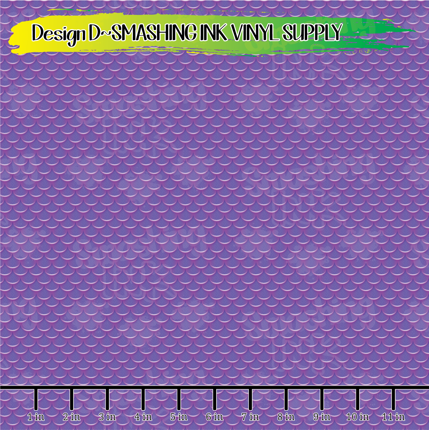 Purple Mermaid Scales ★ Printed Vinyl Sheets | Faux Leather | Laser Safe