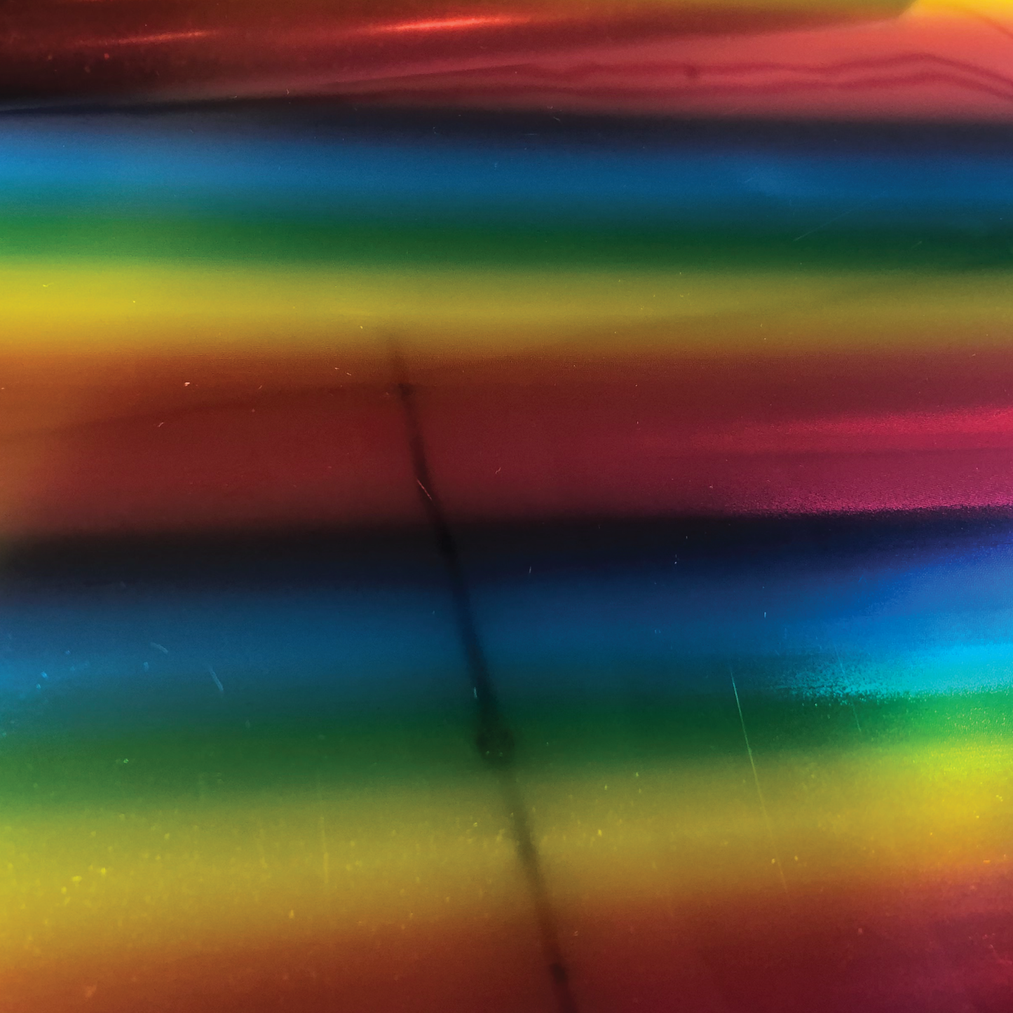 Rainbow Stripe - Soft Metallic HTV