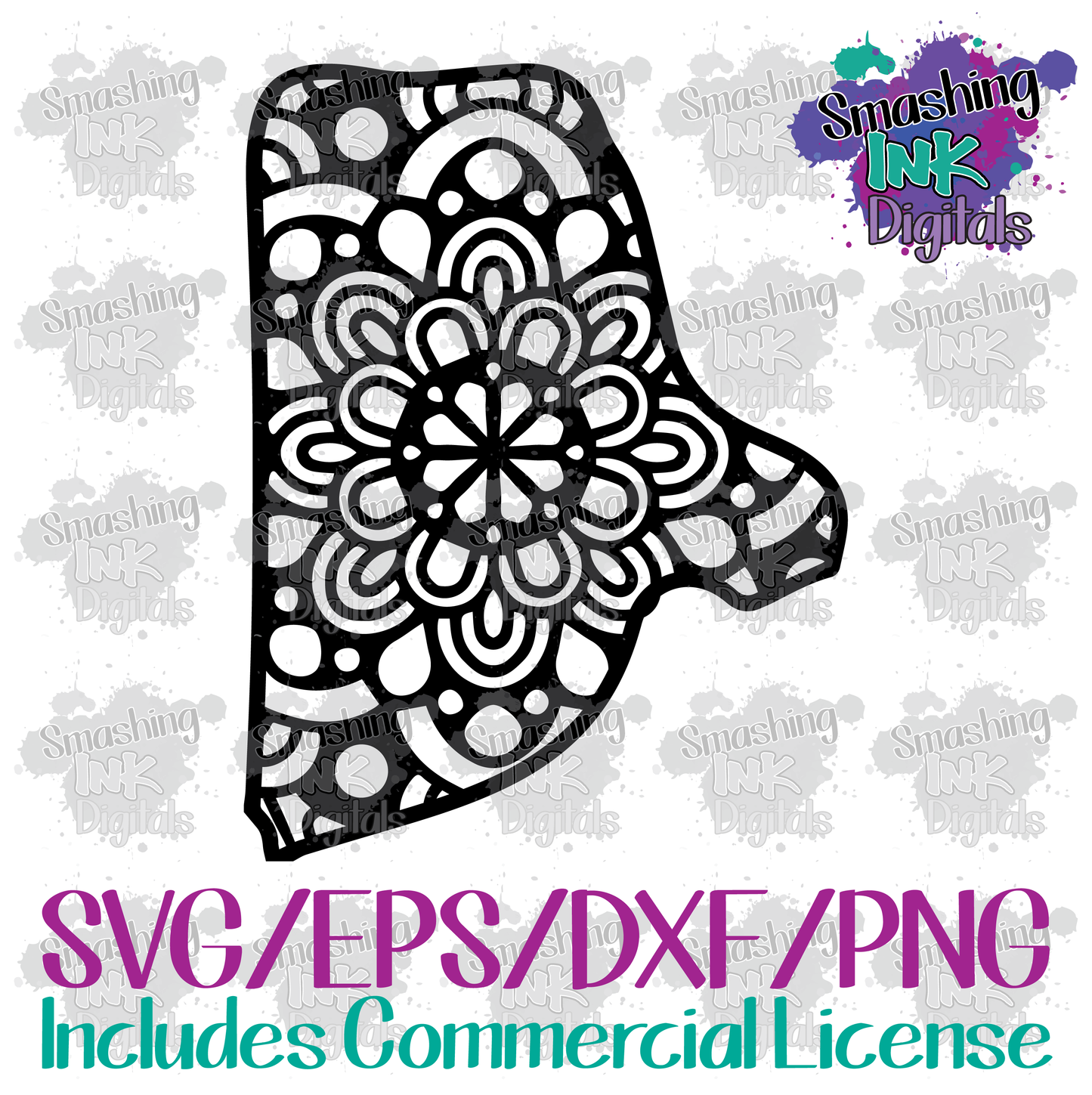 Rhode Island Mandala- SVG Cutting File