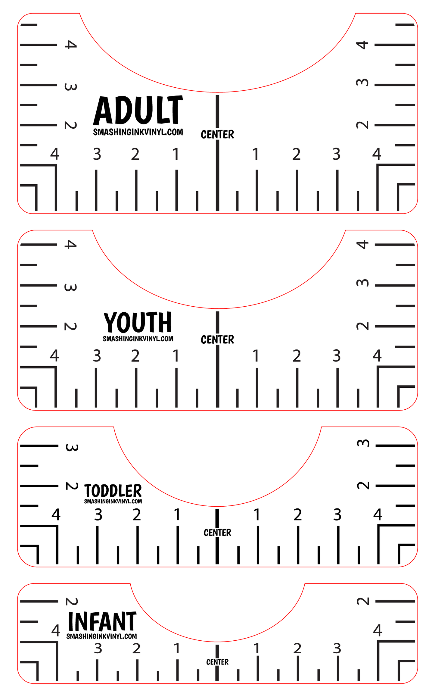 T-Shirt Ruler