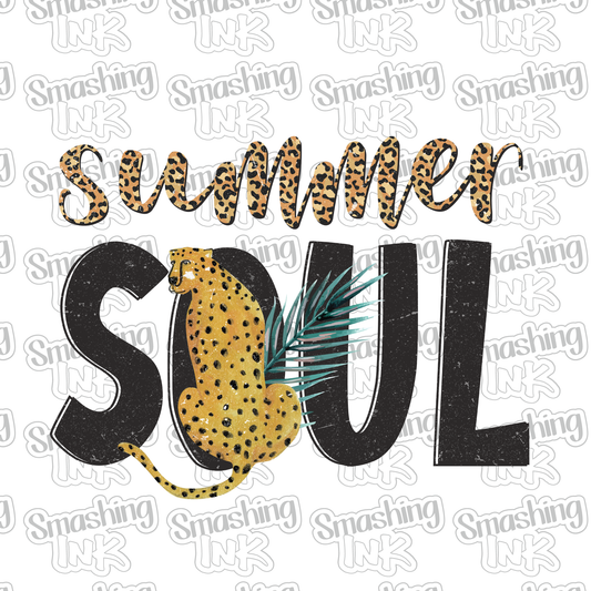 Summer Soul - Heat Transfer | DTF | Sublimation (TAT 3 BUS DAYS) [4I-4HTV]