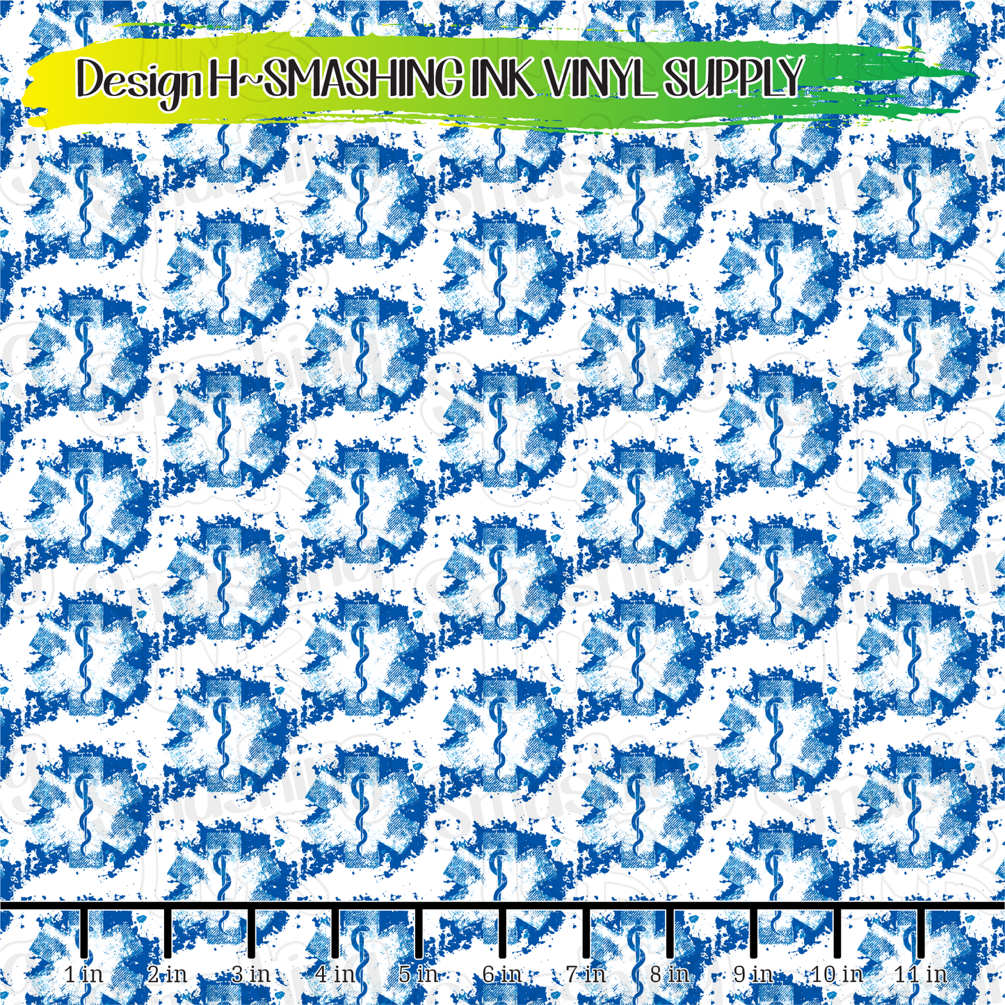 EMT Symbol ★ Printed Vinyl Sheets | Faux Leather | Laser Safe