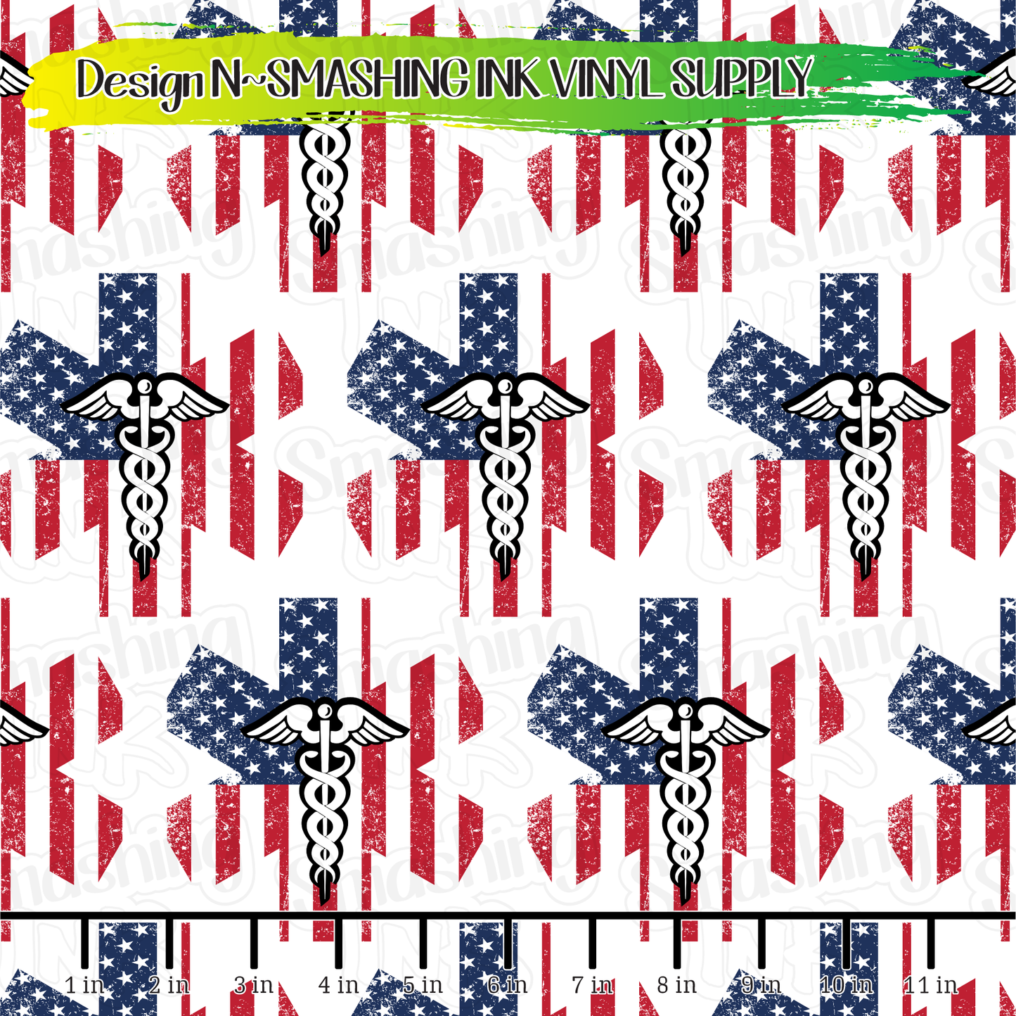 American EMT ★  Pattern Vinyl | Faux Leather | Sublimation (TAT 3 BUS DAYS)