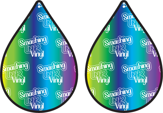 Teardrop Earring - Laser Cut Blanks (H1E)