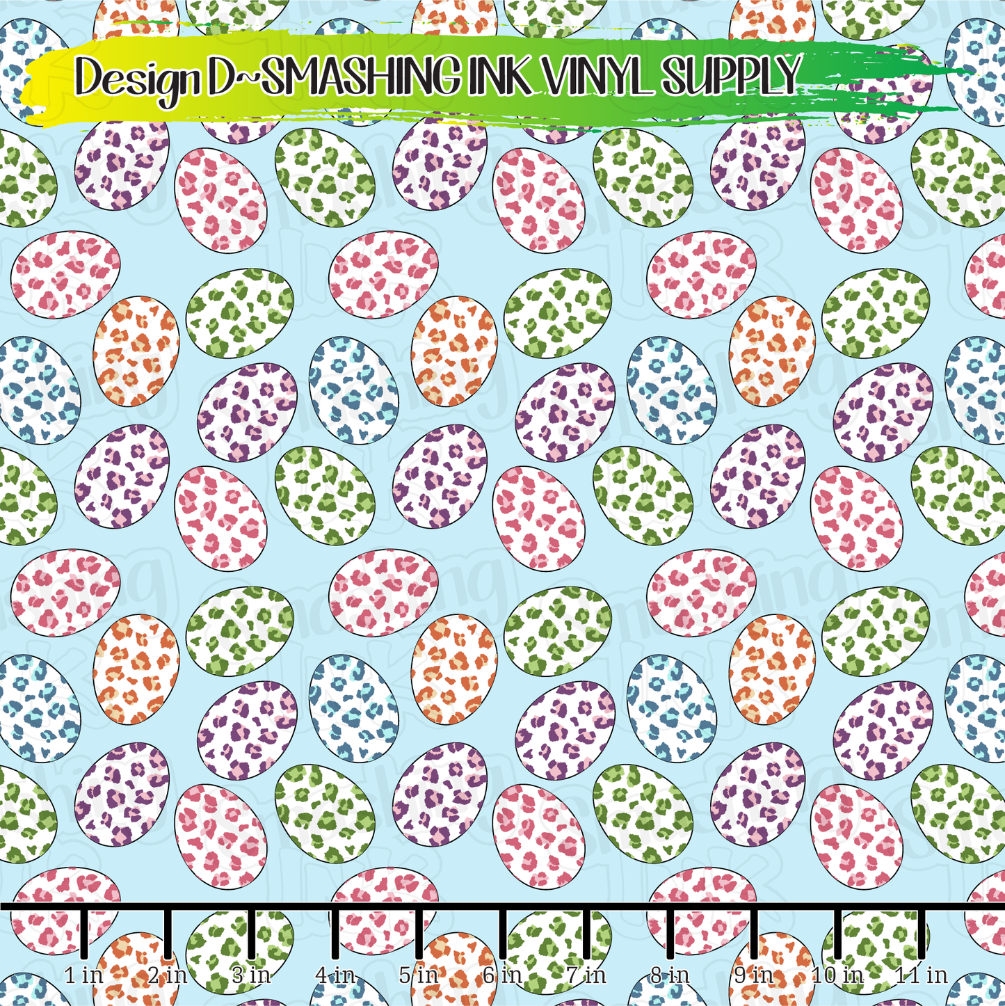 Cheetah Eggs ★ Printed Vinyl Sheets | Faux Leather | Laser Safe