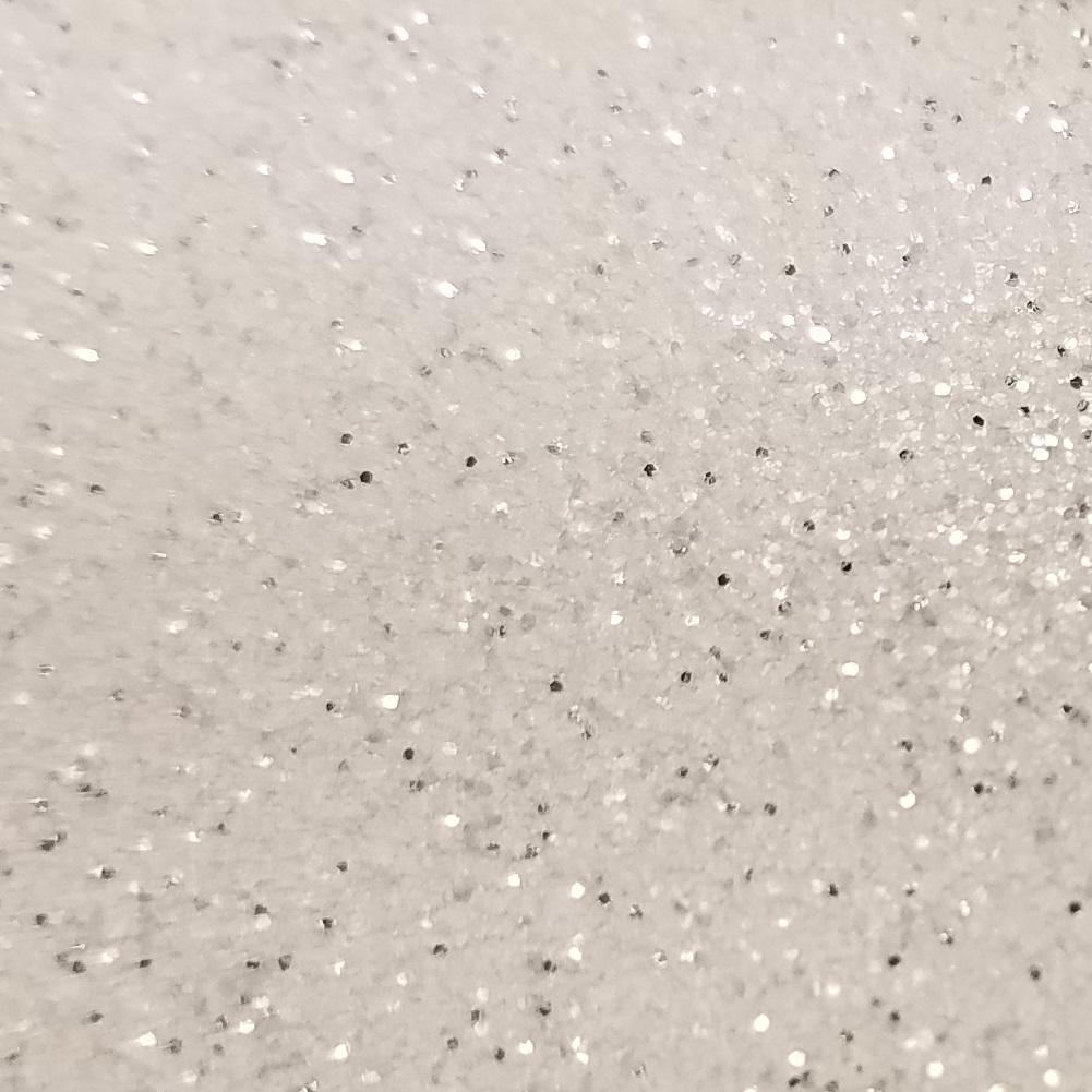 White - Glitter Flake Htv Gf
