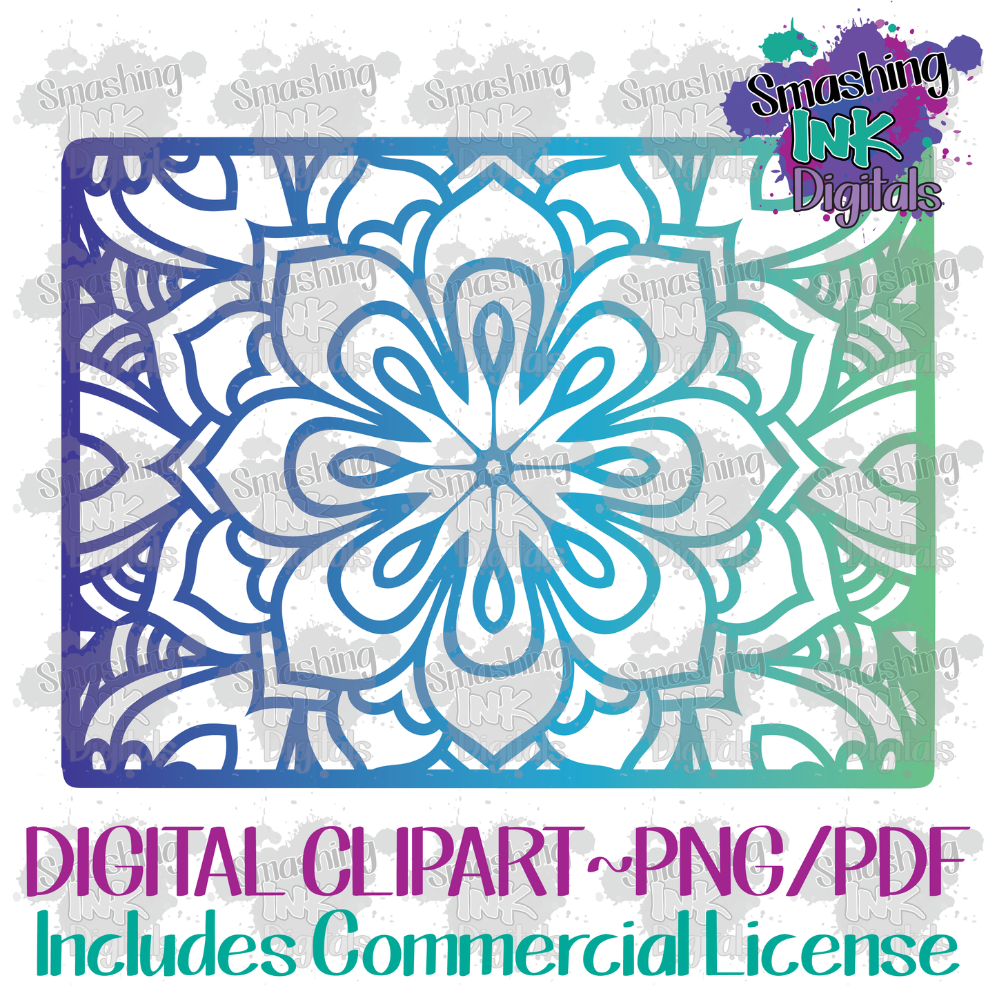 Wyoming Mandala - Printable Graphic