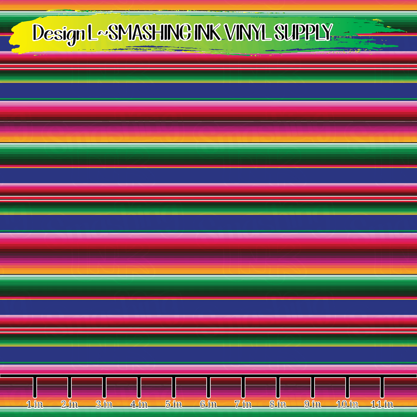 Small Scale Serape ★ Printed Vinyl Sheets | Faux Leather | Laser Safe