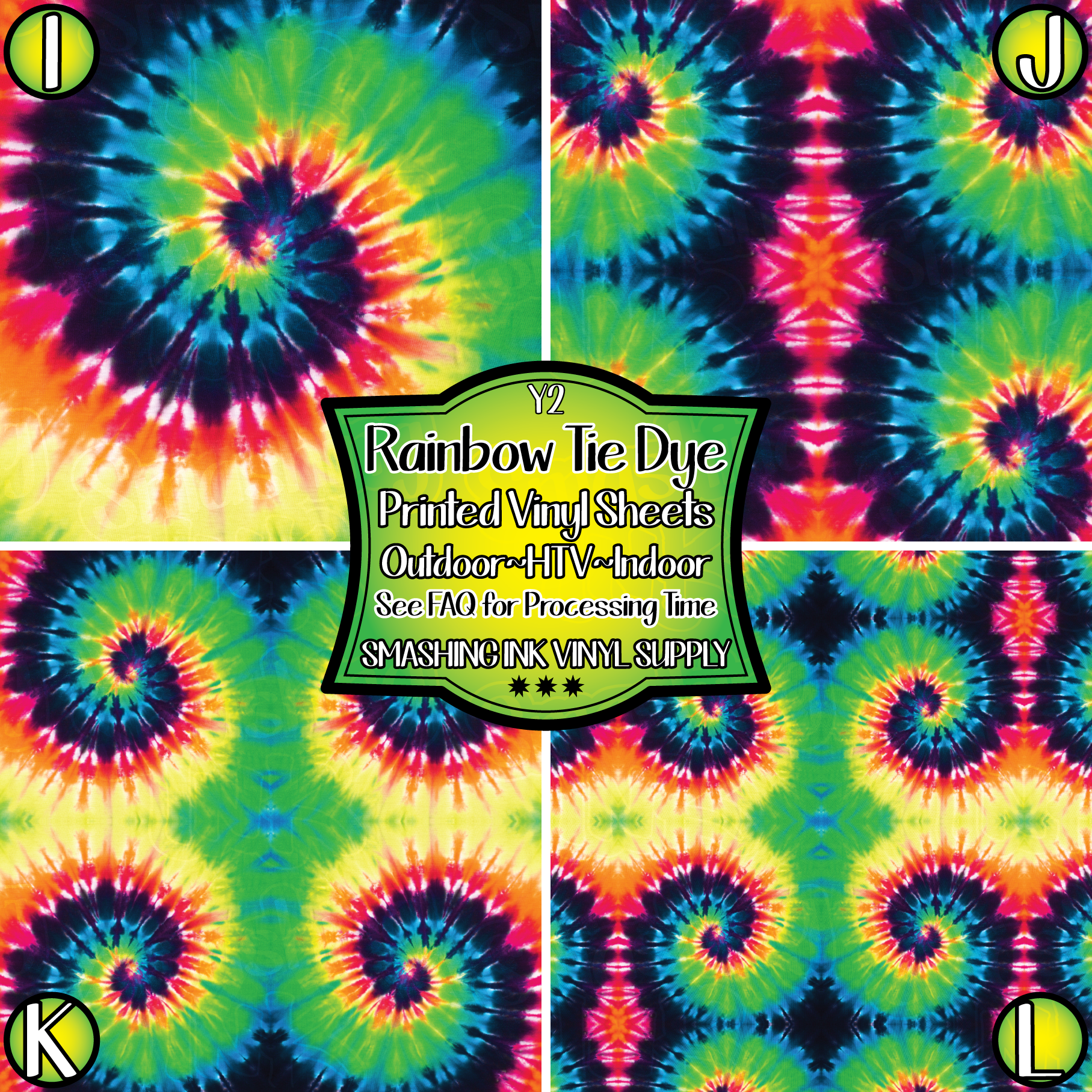 Pastel Rainbow Plaid ★ Pattern Vinyl | Faux Leather | Sublimation (TAT 3  BUS DAYS)