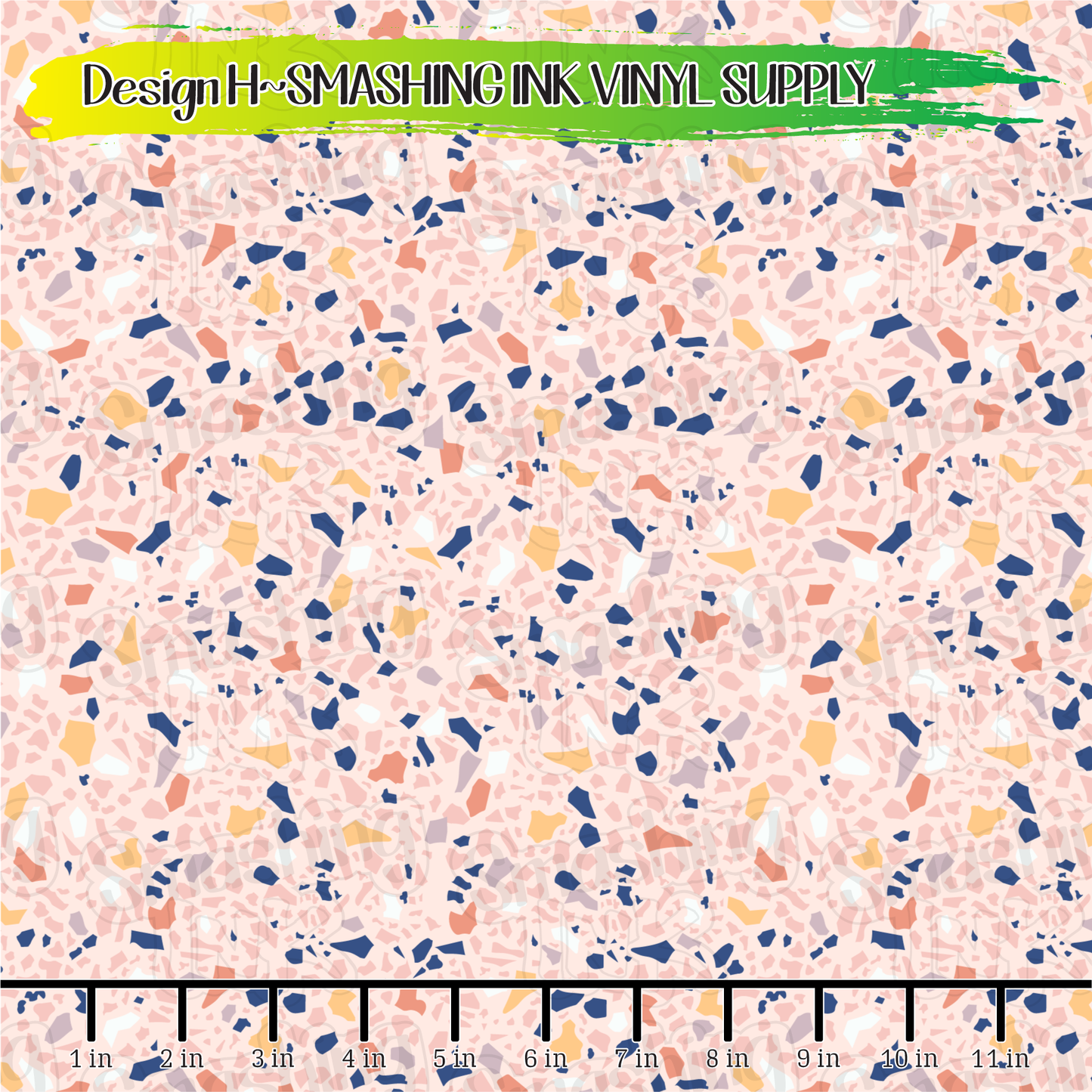 Terrazzo Patterns ★ Printed Vinyl Sheets | Faux Leather | Laser Safe