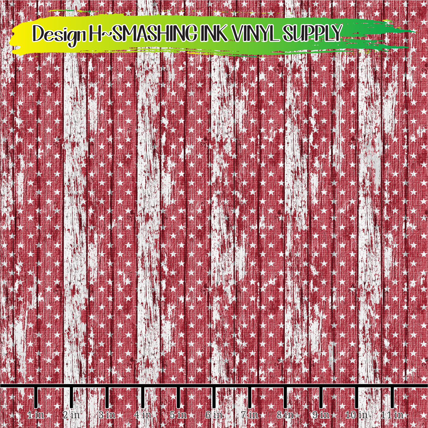 Patriotic Wood ★ Printed Vinyl Sheets | Faux Leather | Laser Safe