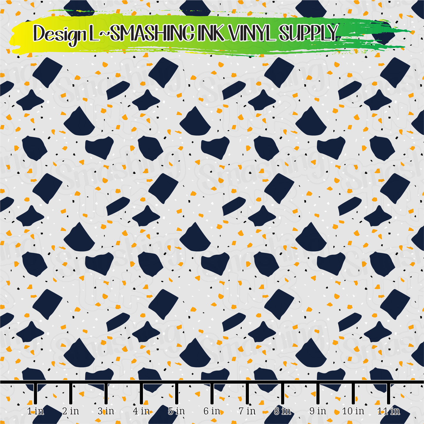 Terrazzo ★ Printed Vinyl Sheets | Faux Leather | Laser Safe