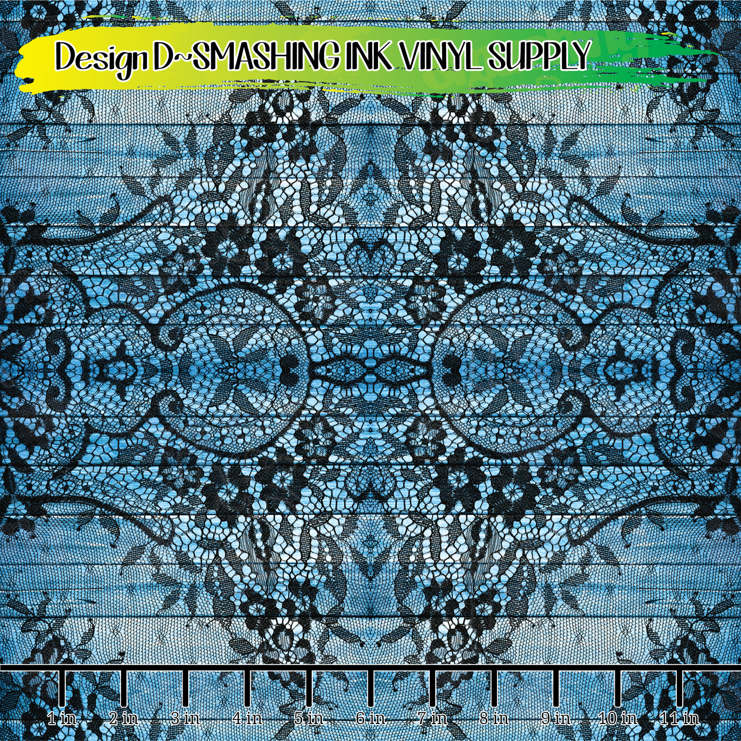 Wood and Lace ★ Printed Vinyl Sheets | Faux Leather | Laser Safe