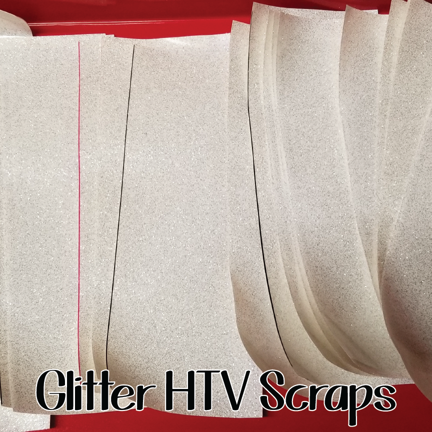 Grab Bag - Create Your Own Glitter Htv Scraps Grab Bag