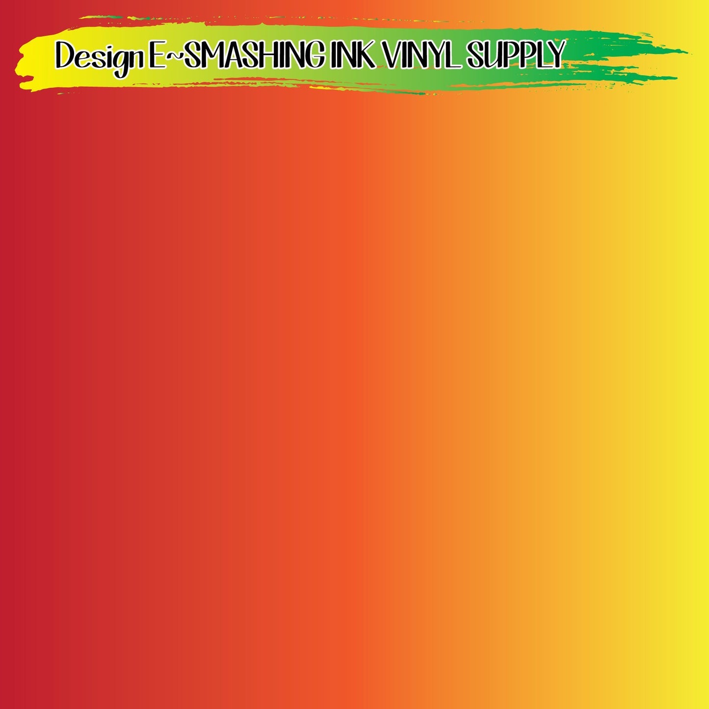 Red Orange Yellow Ombre ★ Pattern Vinyl | Faux Leather | Sublimation (TAT 3 BUS DAYS)