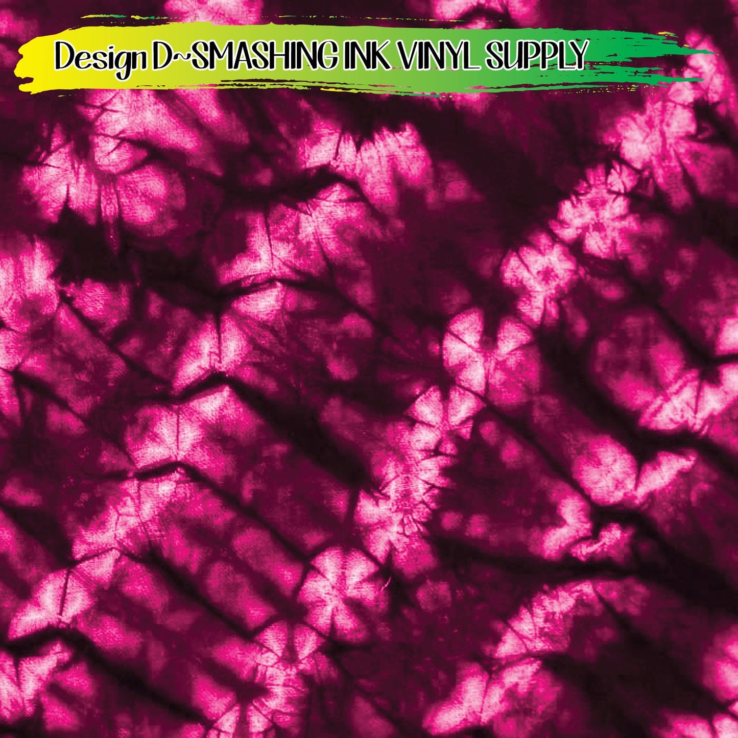 Pink Tie Dye Pattern ★ Printed Vinyl Sheets | Faux Leather | Laser Safe
