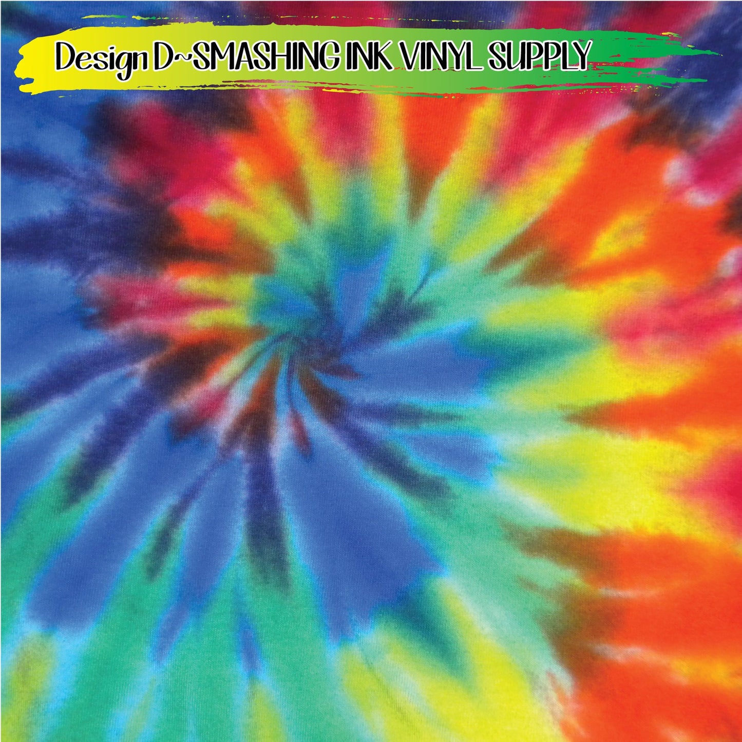 Tie Dye Pattern ★ Printed Vinyl Sheets | Faux Leather | Laser Safe