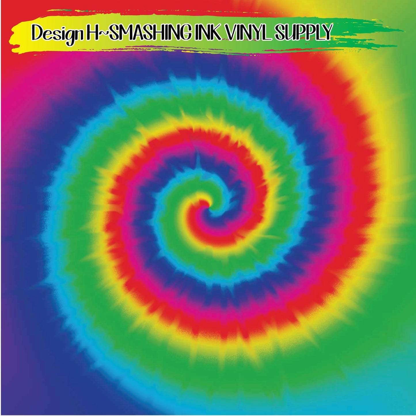 Tie Dye Pattern ★ Printed Vinyl Sheets | Faux Leather | Laser Safe