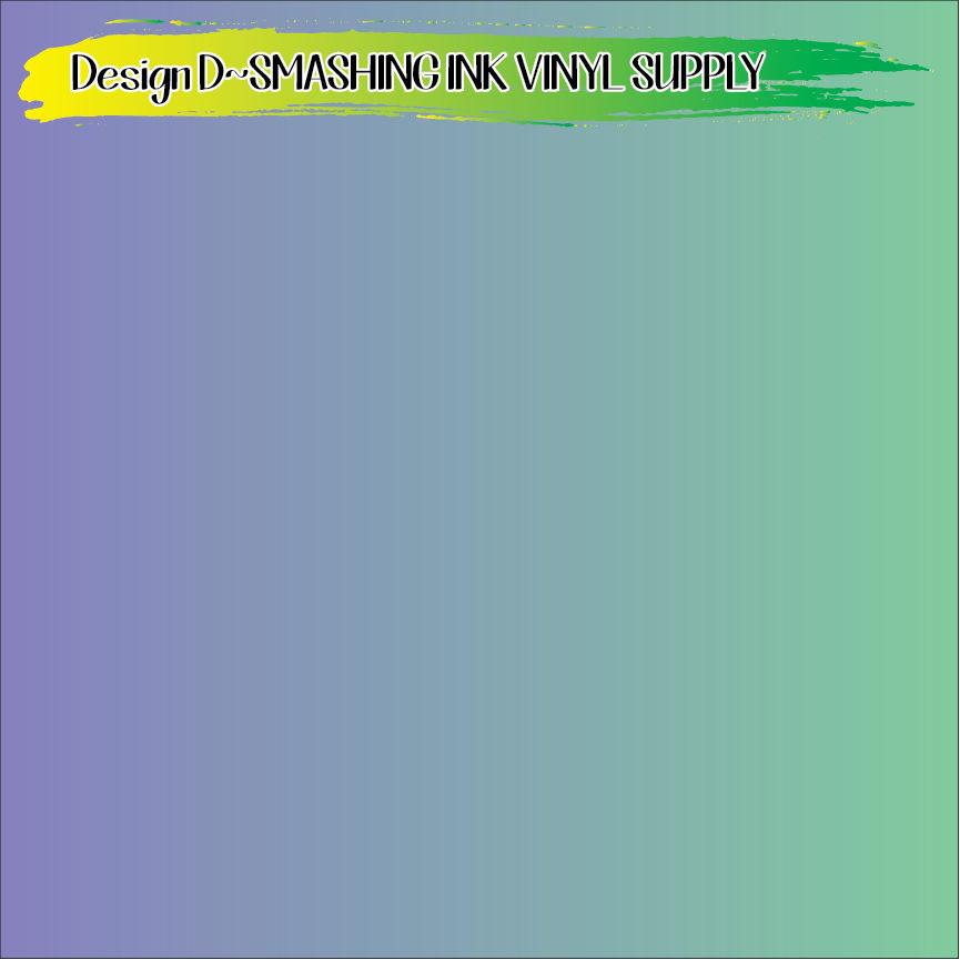 Mint Ombre ★ Printed Vinyl Sheets | Faux Leather | Laser Safe