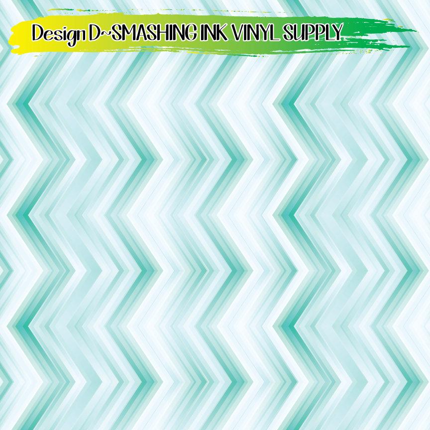 Abstract Zigzag ★ Printed Vinyl Sheets | Faux Leather | Laser Safe