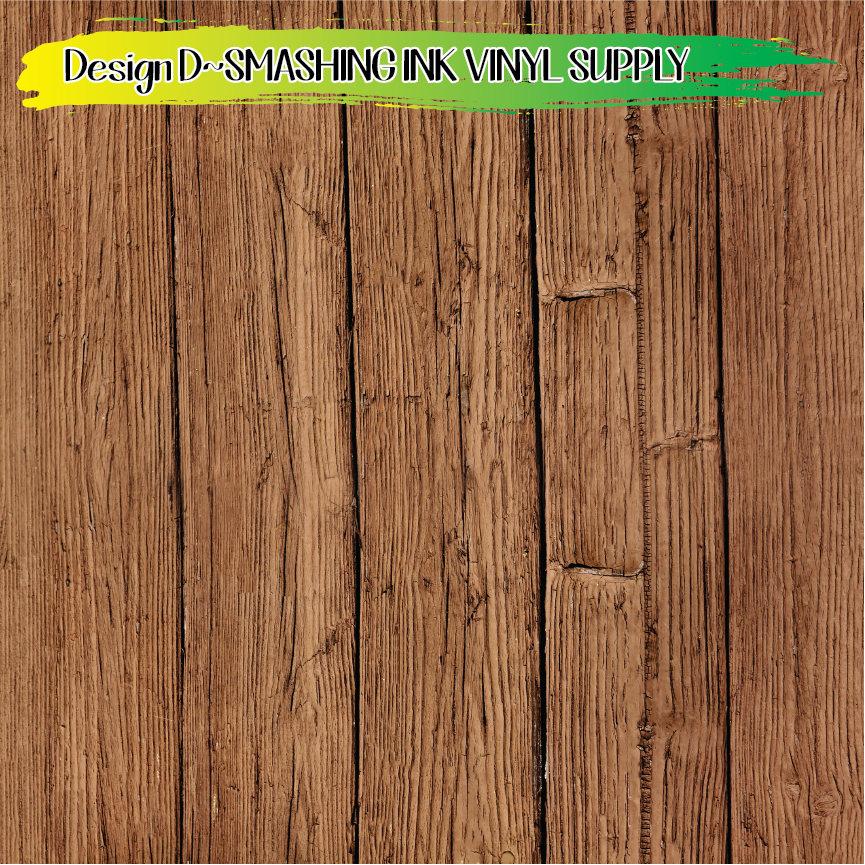 Brown Wood Texture ★ Printed Vinyl Sheets | Faux Leather | Laser Safe