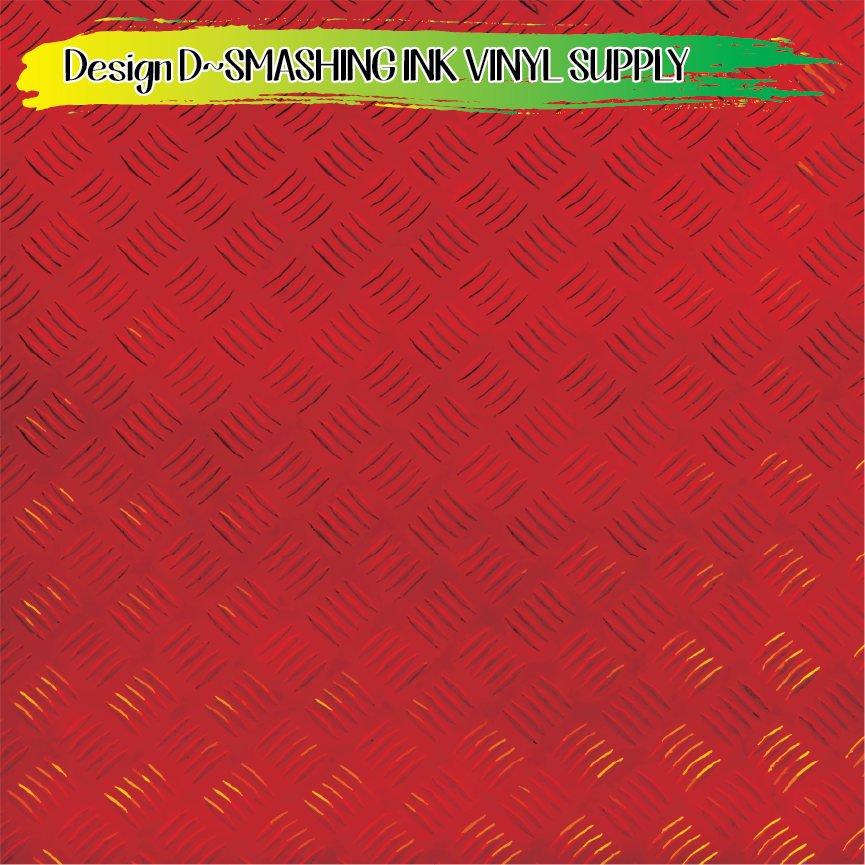 Diamond Plate Colored ★ Printed Vinyl Sheets | Faux Leather | Laser Safe