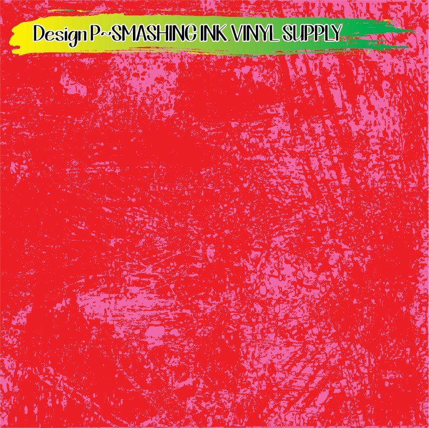 Pink Distress ★ Printed Vinyl Sheets | Faux Leather | Laser Safe