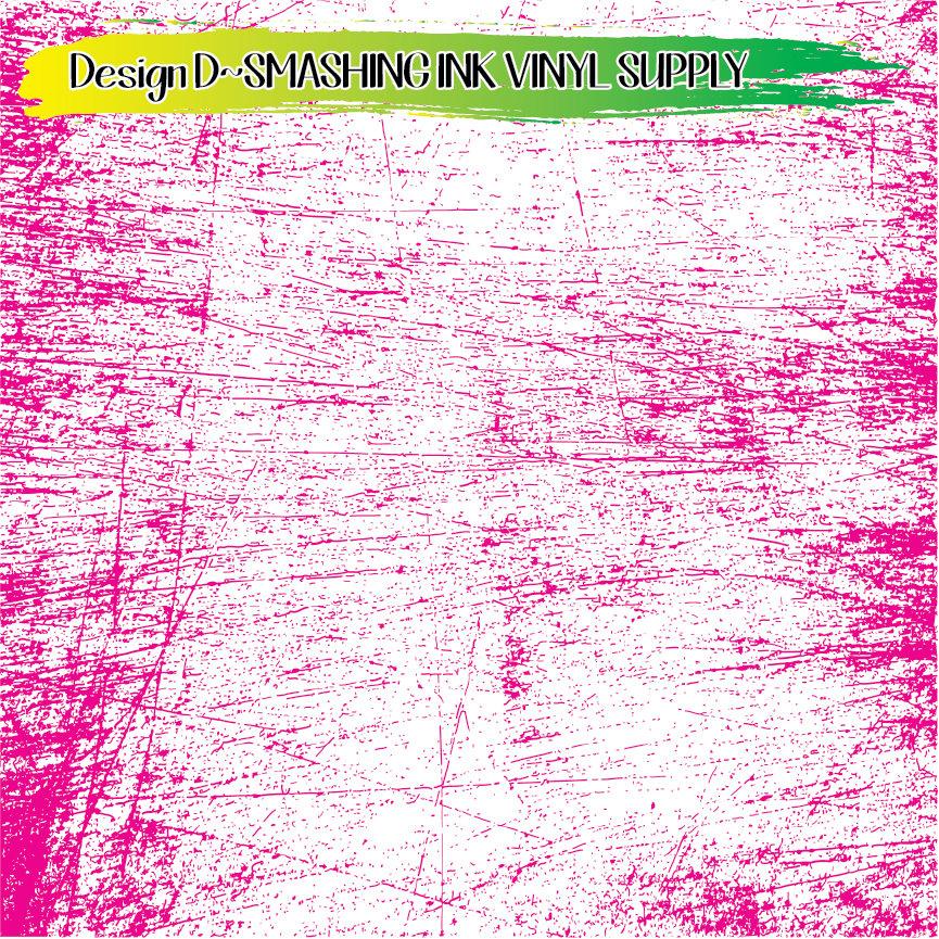 Pink White Distress ★ Printed Vinyl Sheets | Faux Leather | Laser Safe