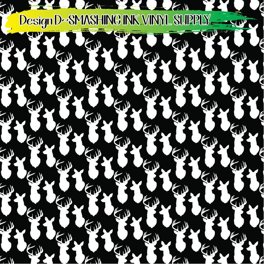 Big Game Animal ★ Printed Vinyl Sheets | Faux Leather | Laser Safe